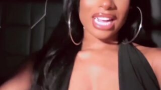 Megan Thee Stallion leaked video showing off her topless!!!