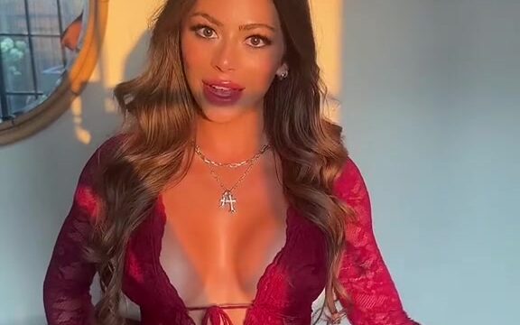 Nicole Jacky Love island showing off her big breasts!!!